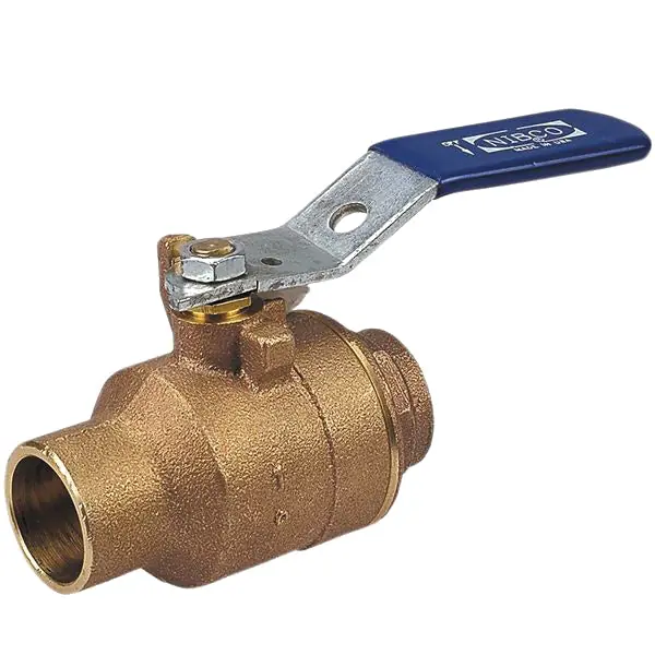 Price Cut NIBCO NJ8310D S-585-70 2 Inch Bronze Full Port Ball Valve Lever Handle