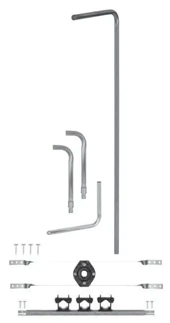 Low Price Sioux Chief 693-16713203 POWERPEX ASTM F1960 SHOWER UP KIT W TUB ELBOW, SHOWER HEAD RISER, DROP EAR, FAUCET CONNECTORS AND POWER BARS