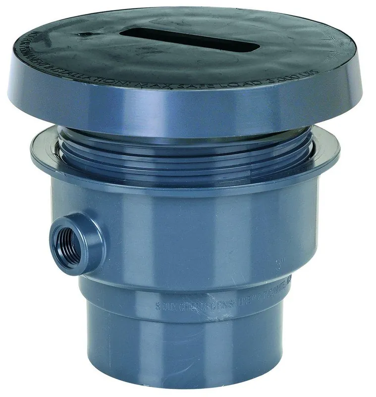 Sioux Chief 832-36PF Finish Line 3 Inch Inside Caulk Plastic Floor Drain Reduced Price