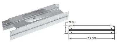 Metal-Fab 4MOFS6 METALFAB 4IN OVAL FIRESTOPSPCR (12272) Factory Price