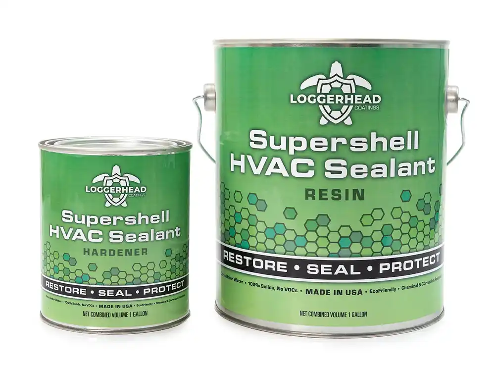 Loggerhead Coatings LHSS-1025 Supershell HVAC Coating and Sealant - 1 Gallon Kit Super Sale