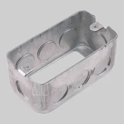 Devco PI390 Utility Electrical Box Extension Ring 4 Inch L x 2-1/8 Inch W x 1-7/8 Inch D 13 cu-Inch Clearance