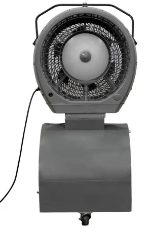 Authentic EcoJet 30401 Eco | Cyclone Reservoir Misting Fan, 18 gal. | Grey