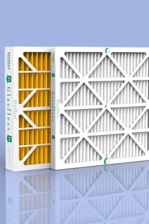 Best Price Glasfloss M1312242 Pleated Air Filter, 12 x 24 x 2 Disposable Fiberglass MERV13 Z-Line Series