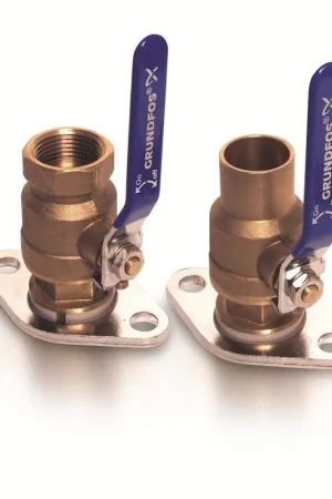Grundfos 96806132 1-1/4 NPT Isolation Valve Set Price Cut