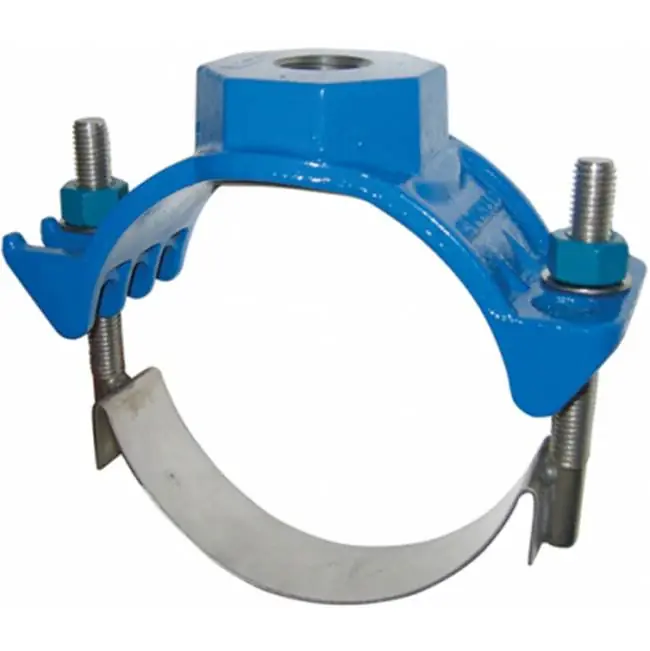 A.Y. McDonald Mfg. Co. 4835A 4X3/4 4835A 4X34 SSDI4X34 LEADFREE SERVICE SADDLE DIPVC SS STRAP 4.50-4.80 OD 34 AWWA TAP 4835A Free Returns