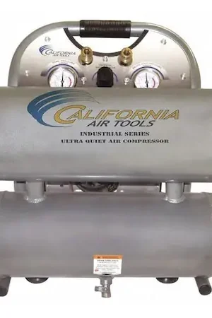 High Quality California Air Tools 4610ALFC Ultra Quiet Oil-Free Industrial 4.6 gal 1-HP w/Al Tank