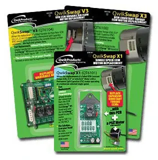 Trending QwikProducts QT6100 Universal, Constant Torque, ECM Blower Motor with Control Board/Mounting Bracket/Additional Wiring/Mounting Hardware and Installation Instructions