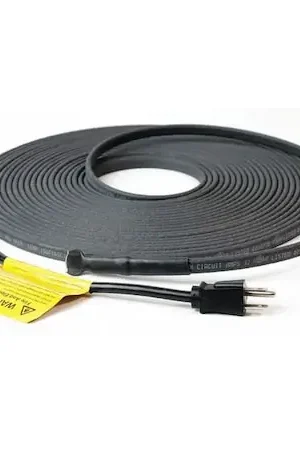 Hassle-Free Returns Briskheat FFSL1-125 Self-Regulating Heating Cable 120VAC 125 Ft Length