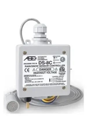 ASE (Automated Systems Engineering, Inc.) DS-8C ASE (ted Systems Engineering, Inc.) Rain/Snow Sensor Controller Authentic