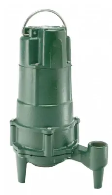 Top Rated Zoeller ZOE-GRI-M081113 8/10HP Grinder Pump 15' Cord 115V