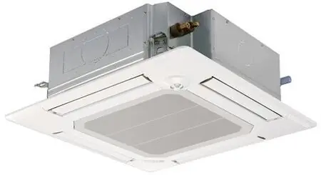 Place Order Mitsubishi Electric PLA-A12BA6 Ductless Ceiling Cassette Mini Split Indoor Unit, 12K BTU