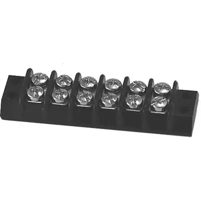 Marathon Motors MS106 Terminal Block Connector Hvy Dty Dbl Rw 6 Pos 20AMPS 250 Kulka 670AGP06 Secure Checkout