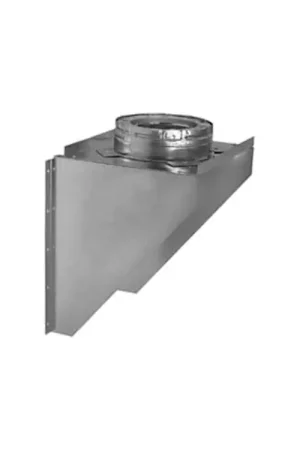 Next Day Delivery Metal-Fab 10TGWS 10 Temp Guard 2100 Chimney Galvanized Wall Support/ Adapter