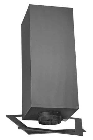 Exclusive Offer Metal-Fab 7TGRS 7 Temp Guard 2100 Chimney Galvanized Roof Support with Trim