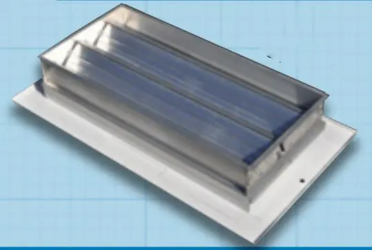 T A Industries Inc 103-O08X04 Blade Damper, Opposed, 3-Way, 0.5 in Spacing Blade, Steel Price Cut