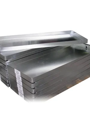 In Demand Mcdaniel Metals DP32X60W Drain Pan, Welded, 32 in WD, 60 in LG