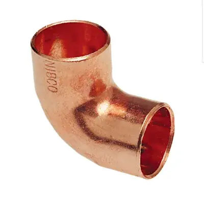 Professional Grade Nibco 607-I12 Copper 90 Deg Ell 1/2 in Short Radius