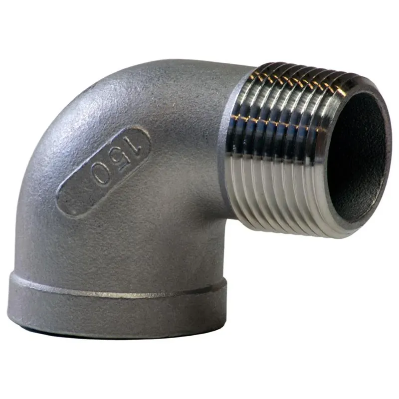 Trending Merit Brass 31104005 12 150# THREADED 304 STAINLESS STEEL 90 DEGREE STREET ELBOW