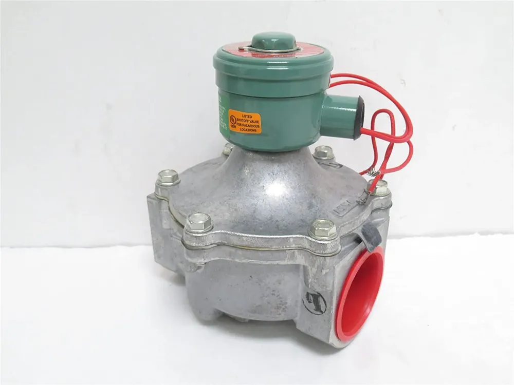 Fresh Stock ASCO EF8215B080 120/60 110/50 2 X 23/32 2NC ALUM 15.4/F W AC