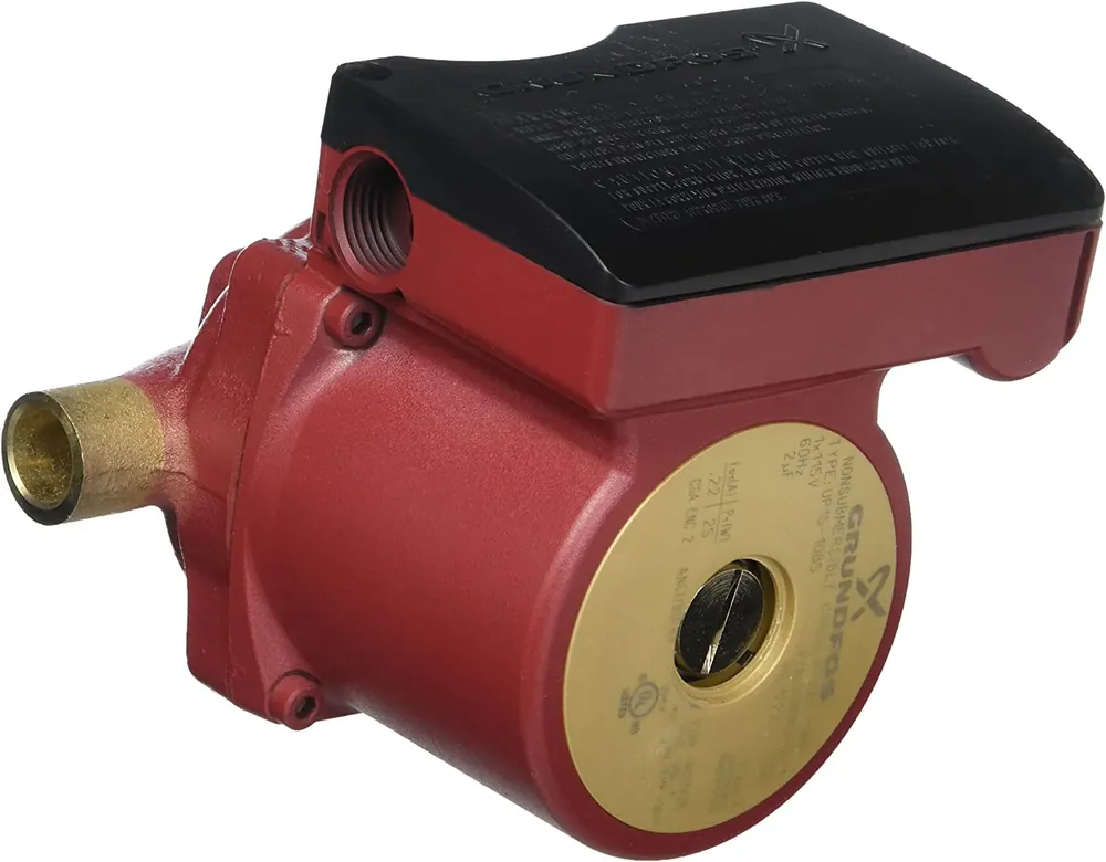 Certified Grundfos GF59896213 UP15-10B5 115V 1/25HP 1-SP BRZ