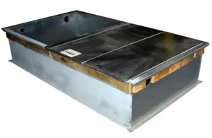 Factory Price McDaniel Metals 18CURB90150 Flat Roof Curb 16 ga 18 Inch DCC/DCG/DCH Series 7.5 - 12.5 ton Package Unit